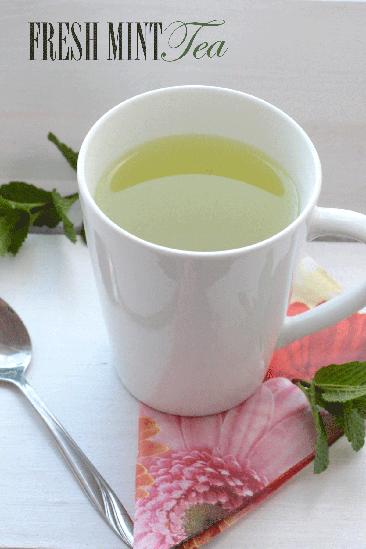 How to make Fresh Mint Tea, Recipe