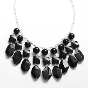 Beaded Cascade Necklace