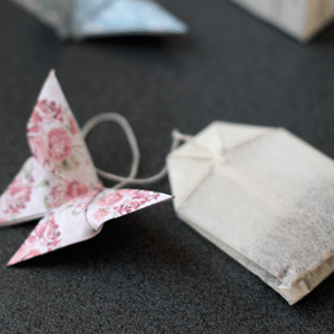 Origami Butterfly Teabags