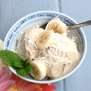 1 Ingredient Banana Ice-cream