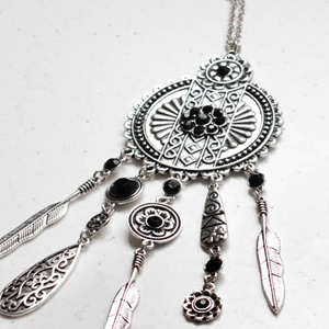 2 Necklaces into 7 Earrings