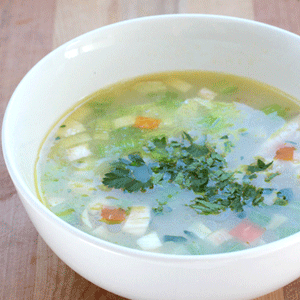 Chicken and Spring Vegetable Soup