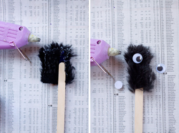 DIY Halloween Drink Stirrer - How to Make Monster