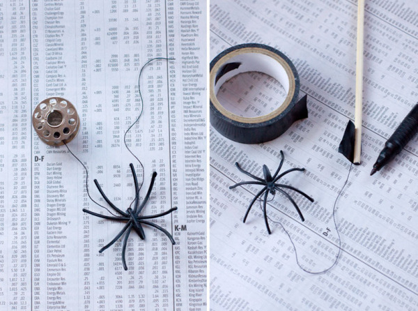 DIY Halloween Drink Stirrer - How to Make Spider