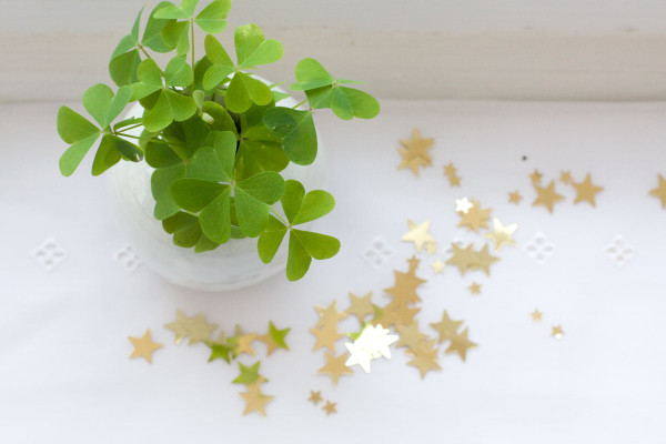 St Patrick's Day Mini Table Arrangement/Decoration Idea