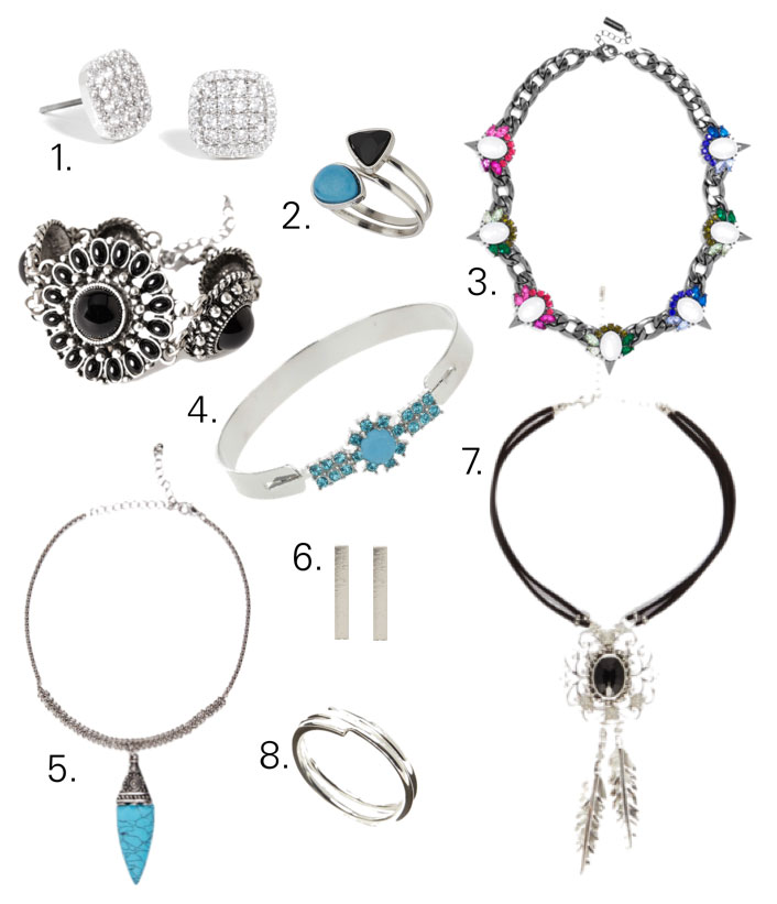Jewellery Shopping Guide: March 2015 from ASOS, Forever 21, Baublebar, Topshop